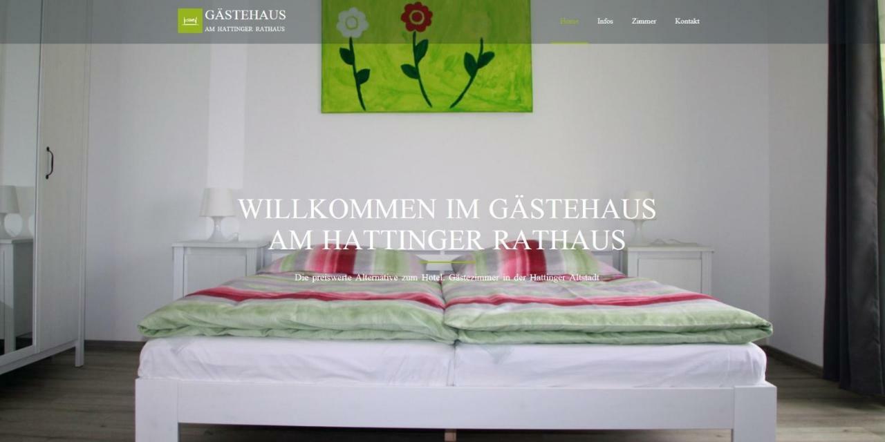 Gaestehaus Am Hattinger Rathaus Hattingen Kültér fotó